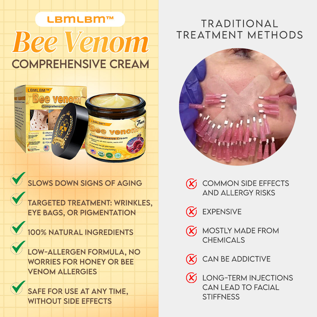 Made and Shipped from USA ✨ LBMLBM™ Bee venom Comprehensive Cream 🔥 LAST DAY 80% OFF