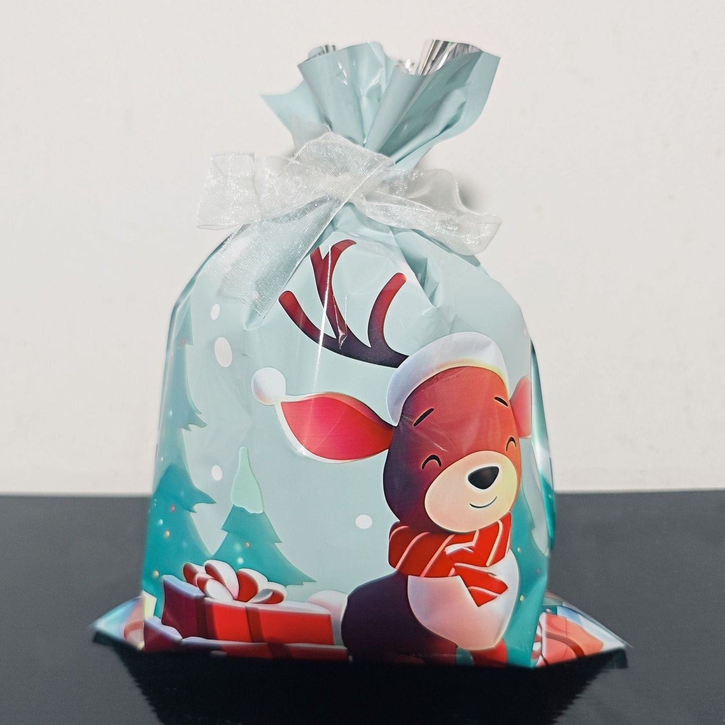 🎄50K+ Sold 🔥 Christmas Sale 49% OFF 🎁 Biodegradable Drawstring Christmas Gift Bags 🎅
