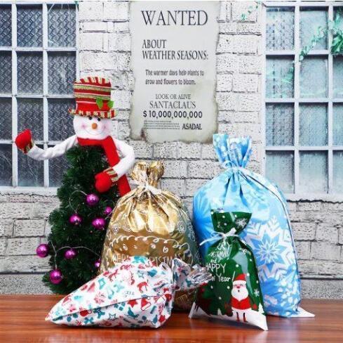 🎄50K+ Sold 🔥 Christmas Sale 49% OFF 🎁 Biodegradable Drawstring Christmas Gift Bags 🎅