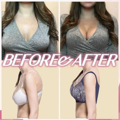 [🎁Exclusive discount store of Mother's Day🎁 ]Stretch Full-Figure Seamless Lace Trim Bra-🔥Buy 2 SAVE 10% & FREE SHIPPING